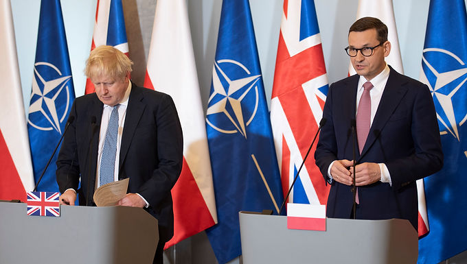 Boris Johnson advierte a Putin de las consecuencias de la guerra en Ucrania